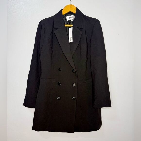 Steve Madden Dresses & Skirts - NEW Steve Madden The Mogul Long Sleeve Blazer Minidress Black | L